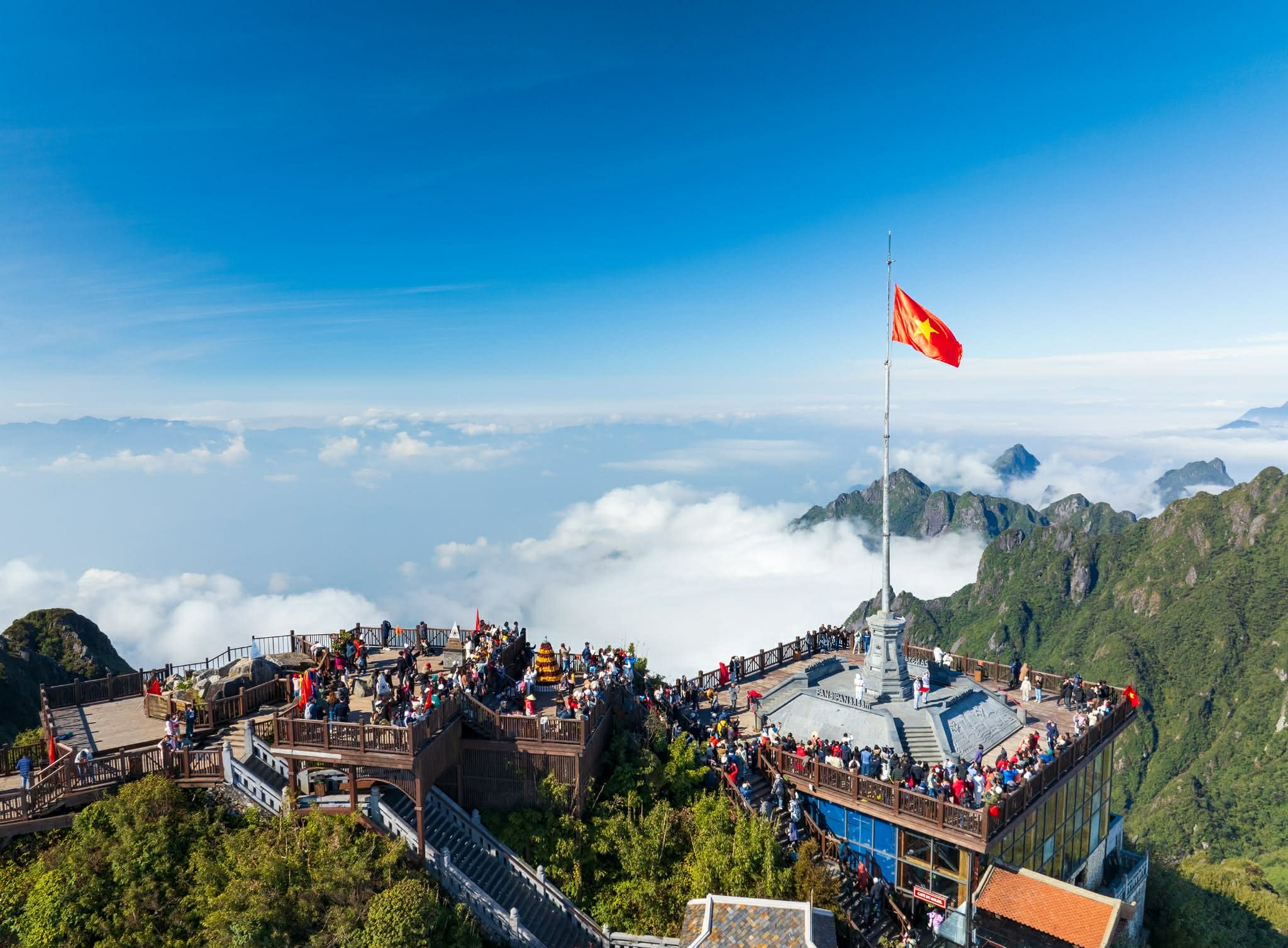 Fansipan peak is a must-see check-in spot.