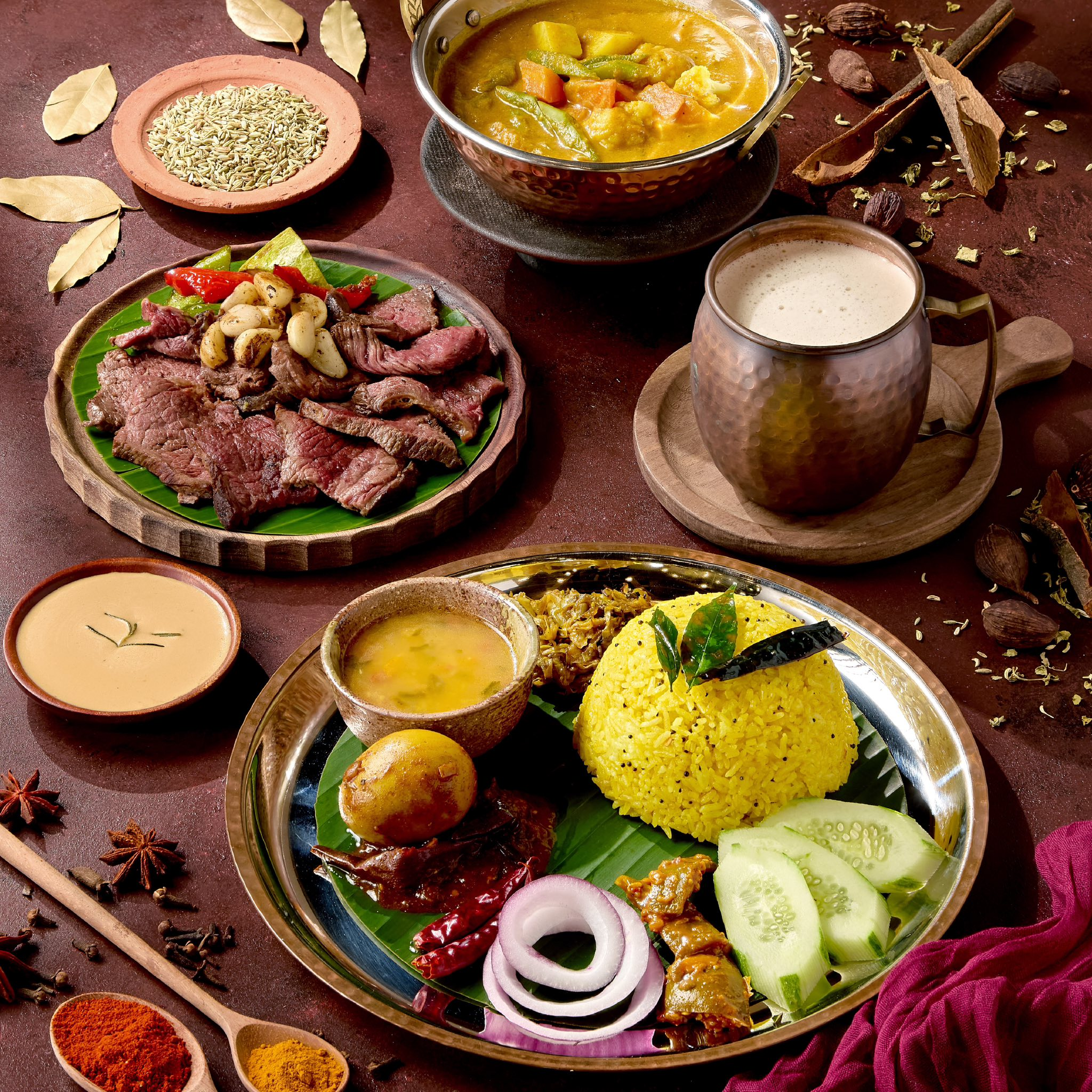 Delicious Halal dishes at Sharia restaurants.