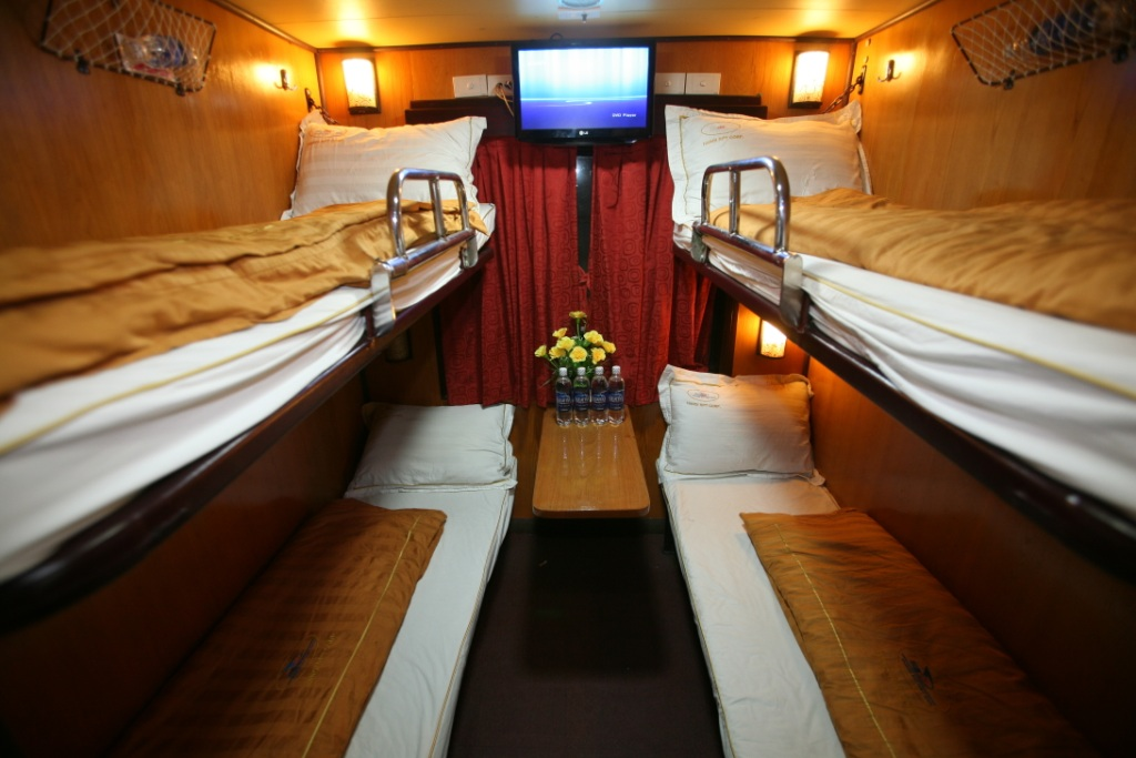 Trains to Sapa offer comfortable and convenient sleeping berths.