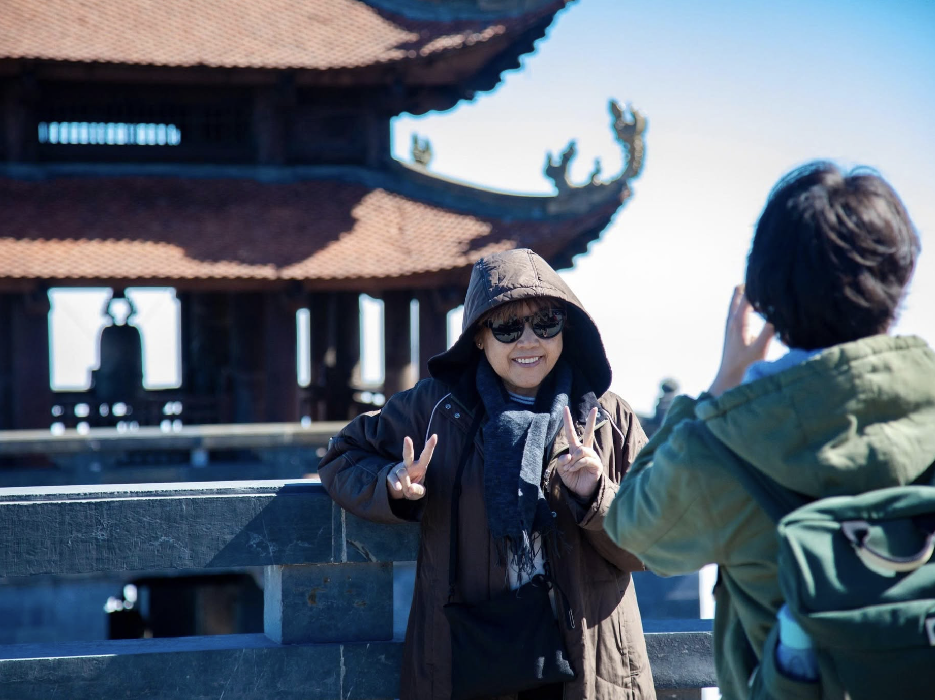 สถาปัตยกรรมที่มีรูปแบบของวัดเวียดนามโบราณ