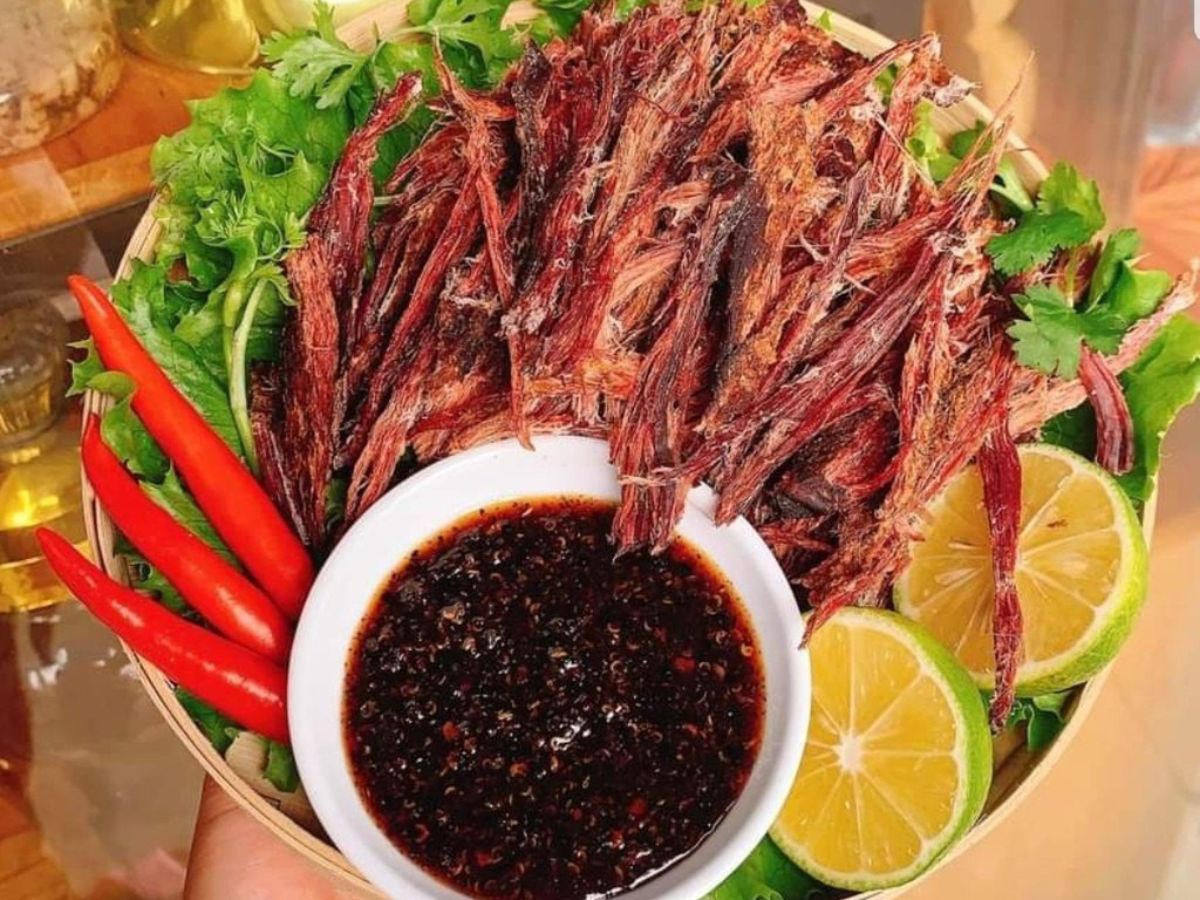 Món ăn truyền thống lâu đời của đồng bào Thái Đen.