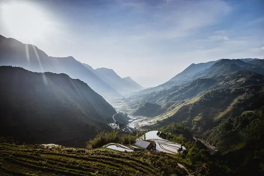 Mùa nước đổ tại thung lũng Mường Hoa.