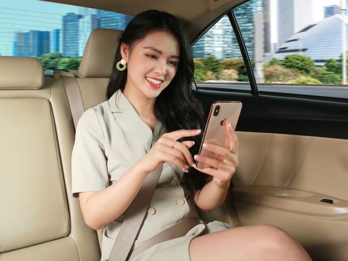 Taxi giúp hành trình nhẹ nhàng khi mang theo nhiều hành lý.