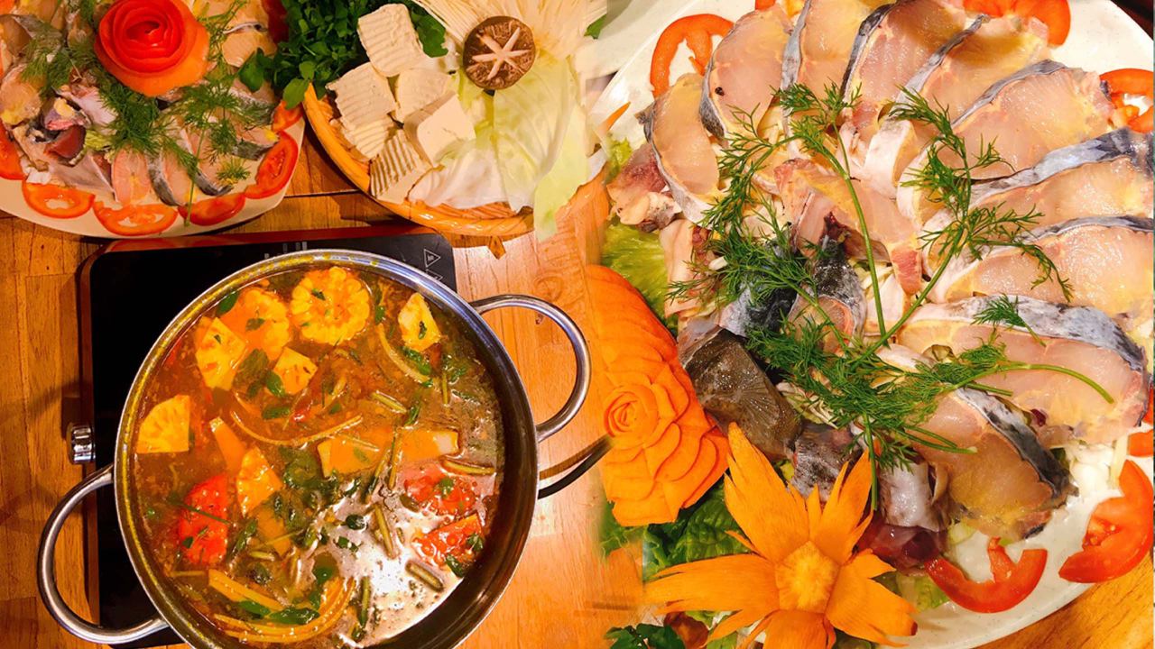 Lẩu cá hồi – đặc sản Sa Pa ngày lạnh