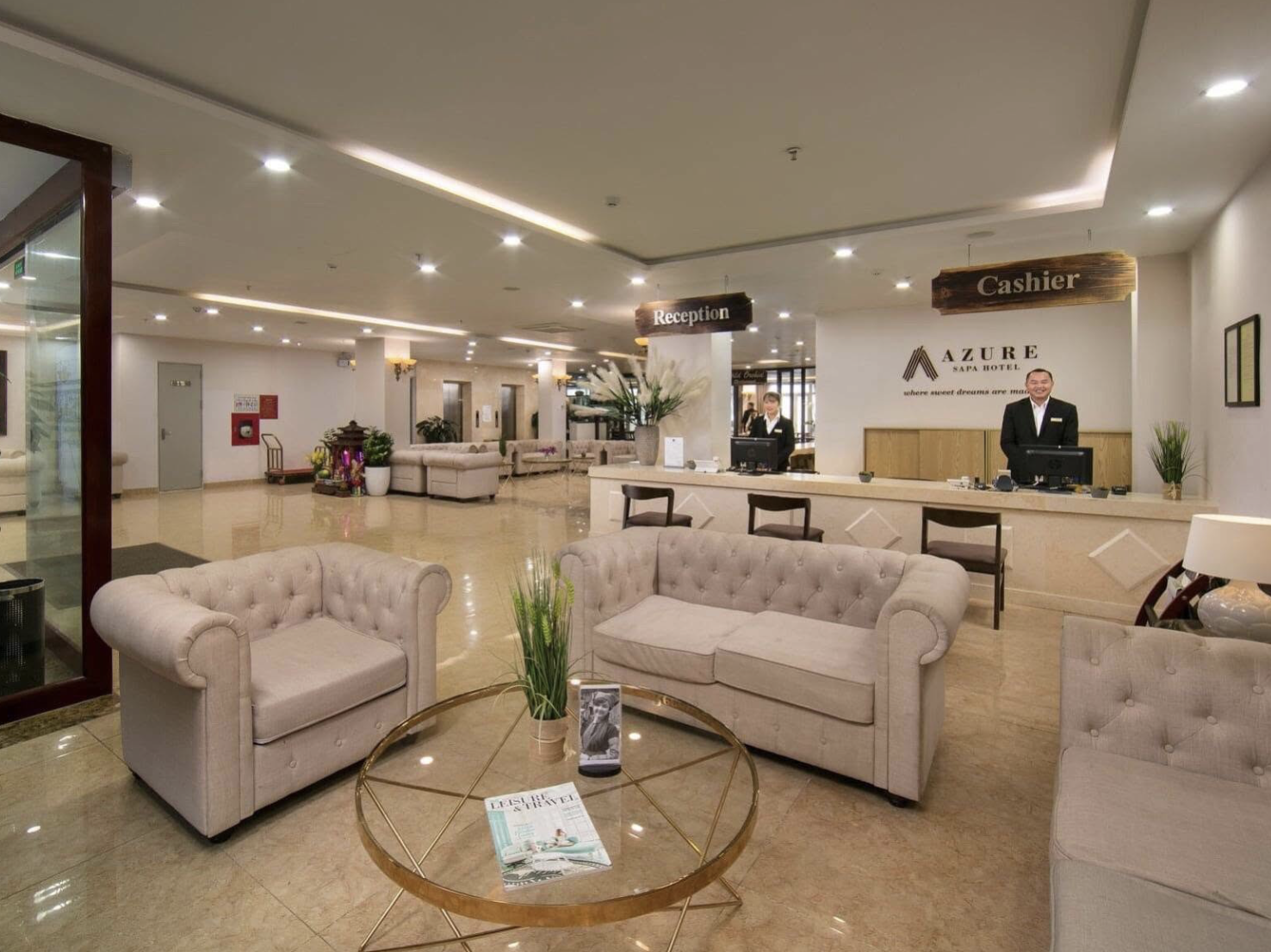 Azure Sapa Hotel là một trong số những khách sạn 4 sao có vị trí nổi bật tại Sa Pa
