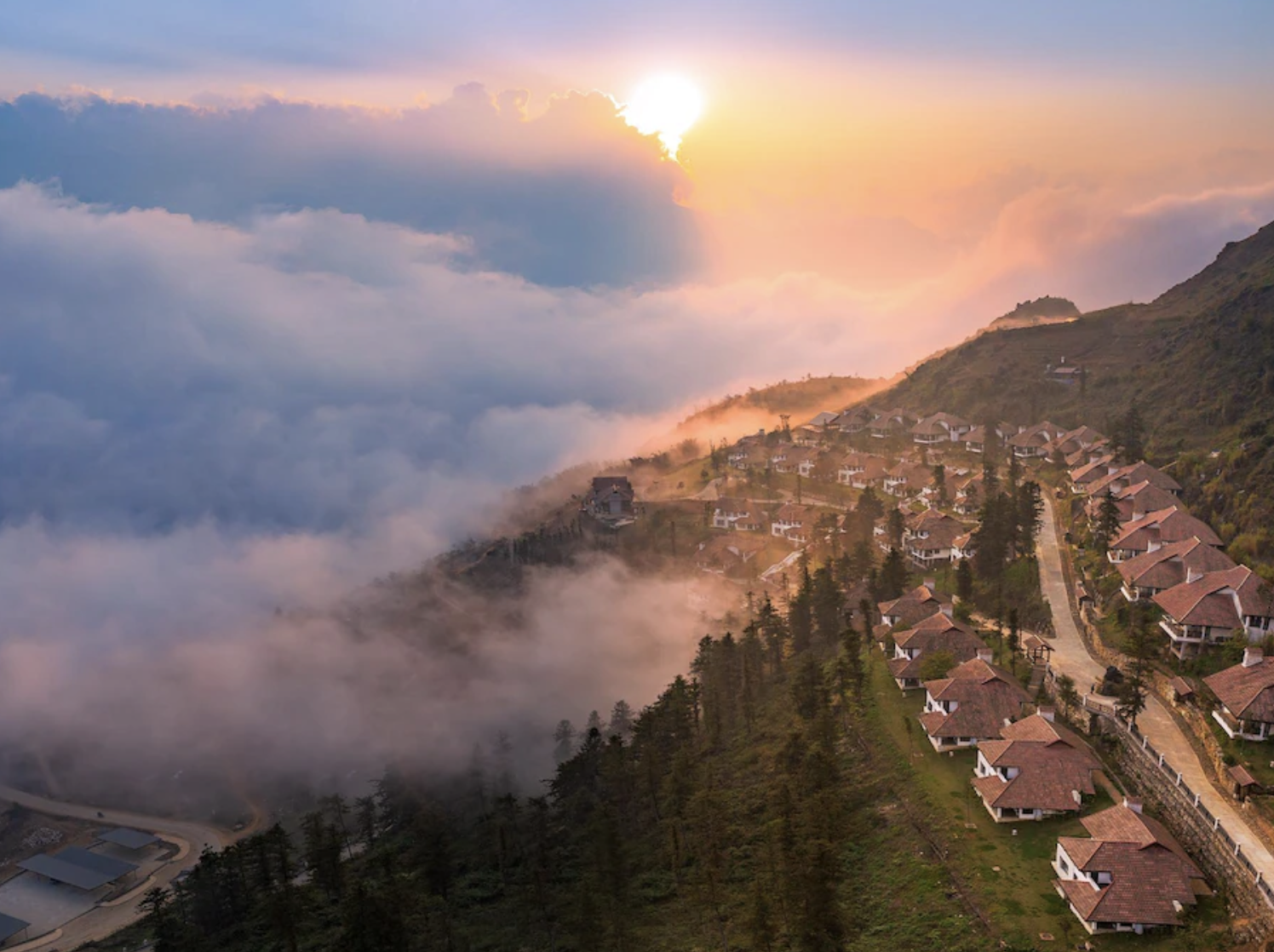 Ville De Mont Mountain Resort được xem là một trong những khu nghỉ dưỡng núi độc đáo.