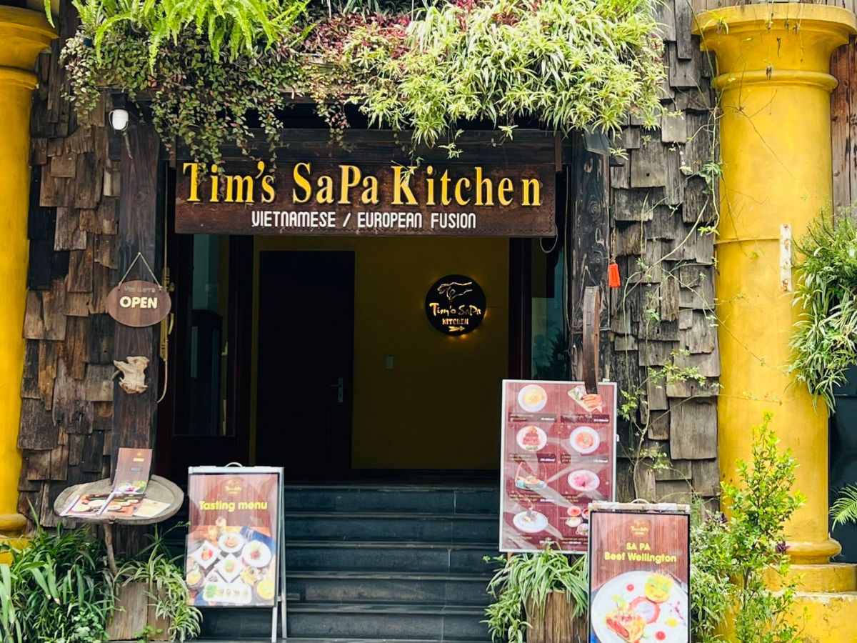 Tim's Sa Pa Kitchen ấm áp như căn bếp nhỏ giữa phố núi. (Nguồn: Sưu tầm)