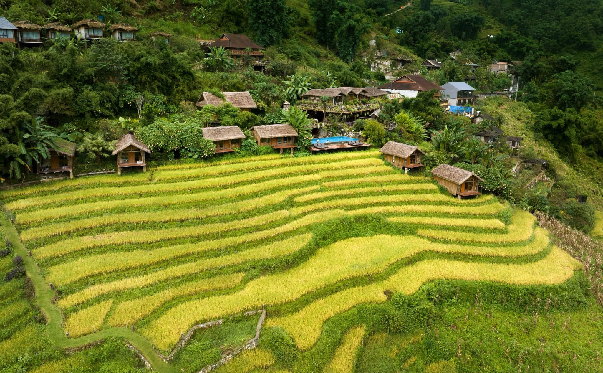 Homestay tại bản Tả Van mang đến trải nghiệm nghỉ dưỡng gần gũi với thiên nhiên.