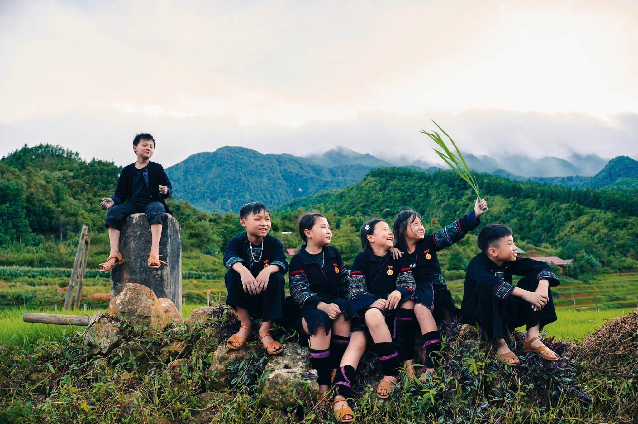 Sa Pa là nơi sinh sống lâu đời của đông đảo đồng bào dân tộc thiểu số.