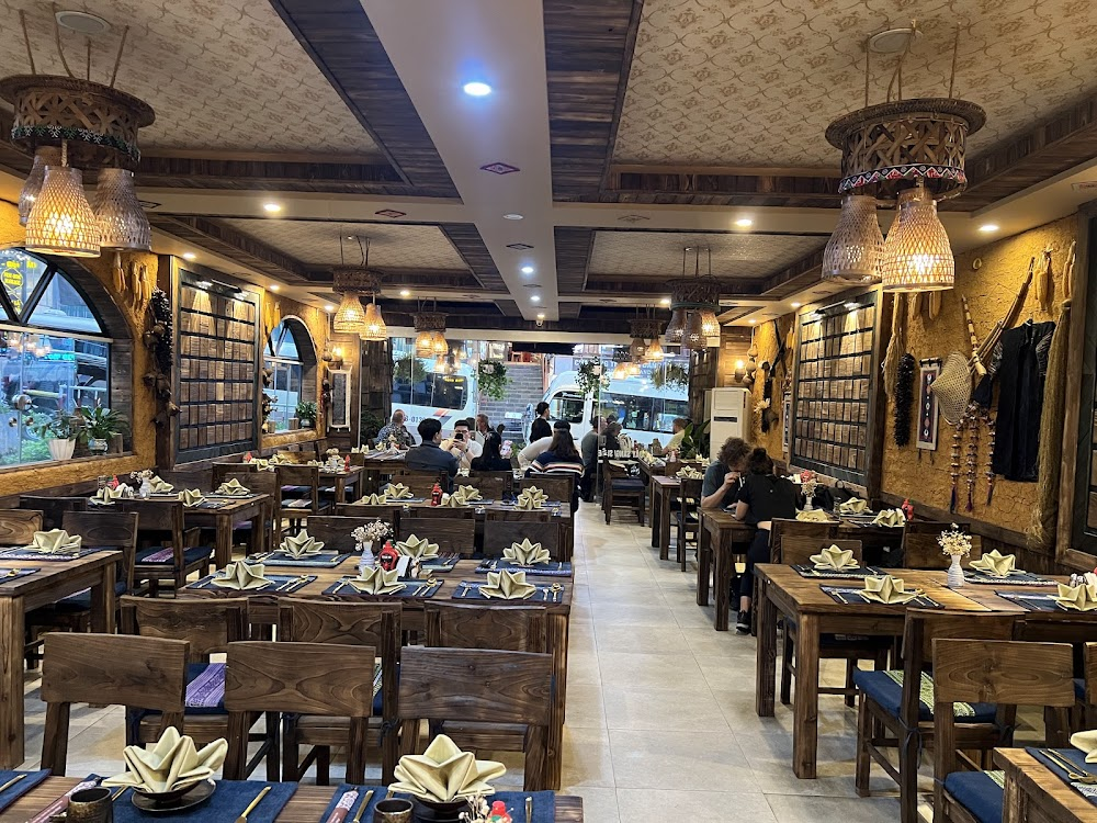The interior space at Bollywood Spice restaurant is spacious.