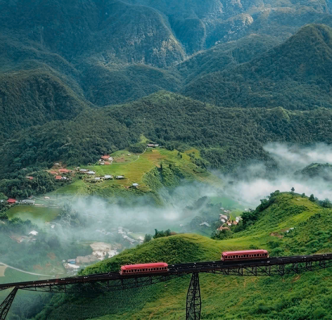 Khung cảnh hùng vĩ tại Sa Pa