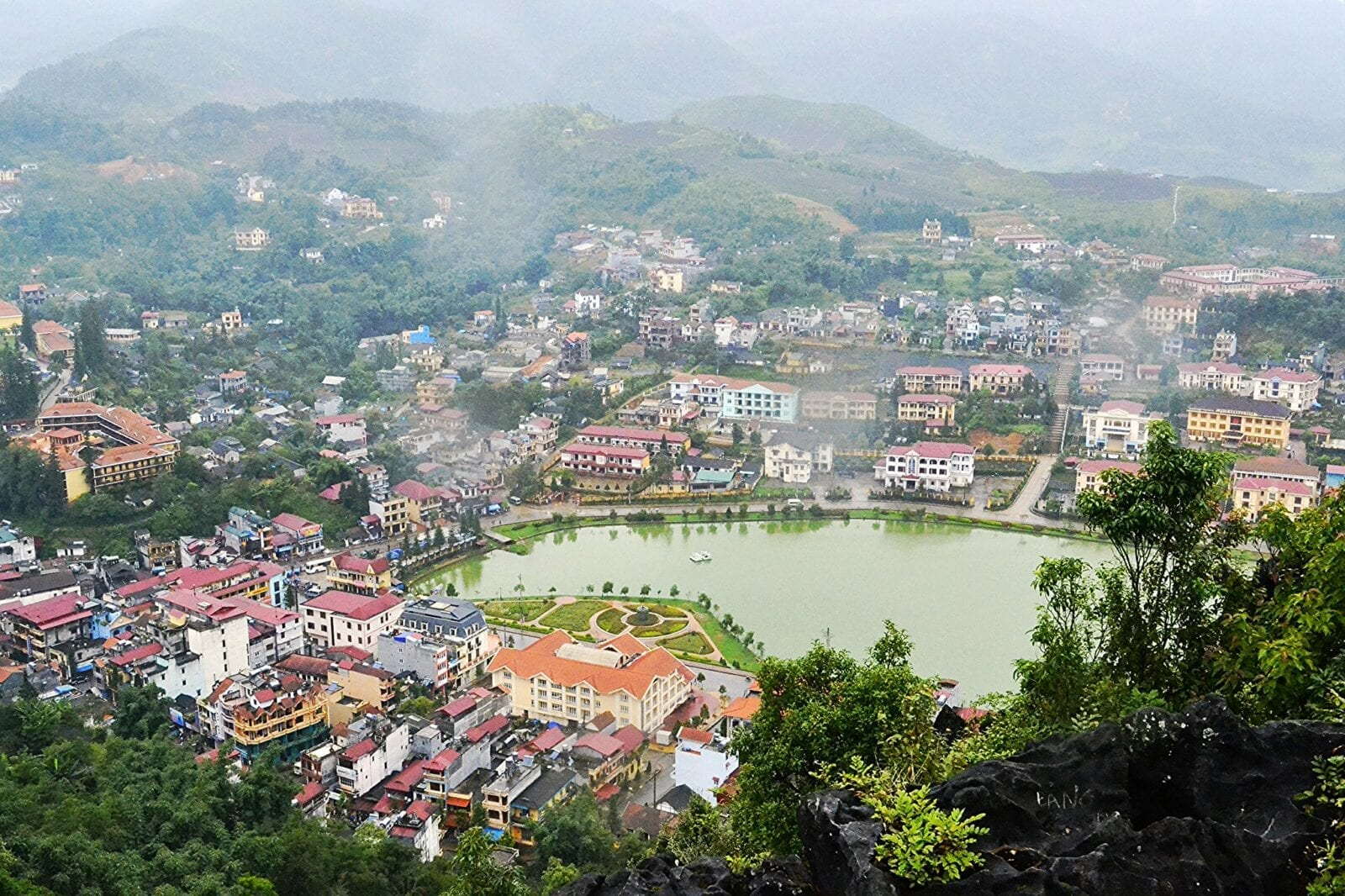 Visitors should spend their first day exploring the area around the center of Sapa