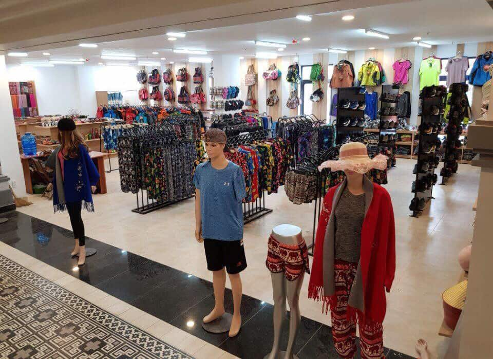 Visitors can browse the shops at Sun Plaza after completing their journey to conquer Fansipan peak