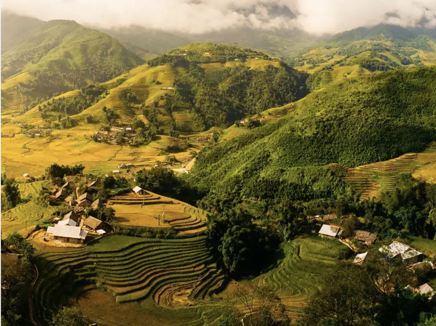 Lao Chải – Tả Van với ruộng bậc thang trải dài mang đến trải nghiệm khám phá văn hóa vùng cao. (Nguồn: Sưu tầm)
