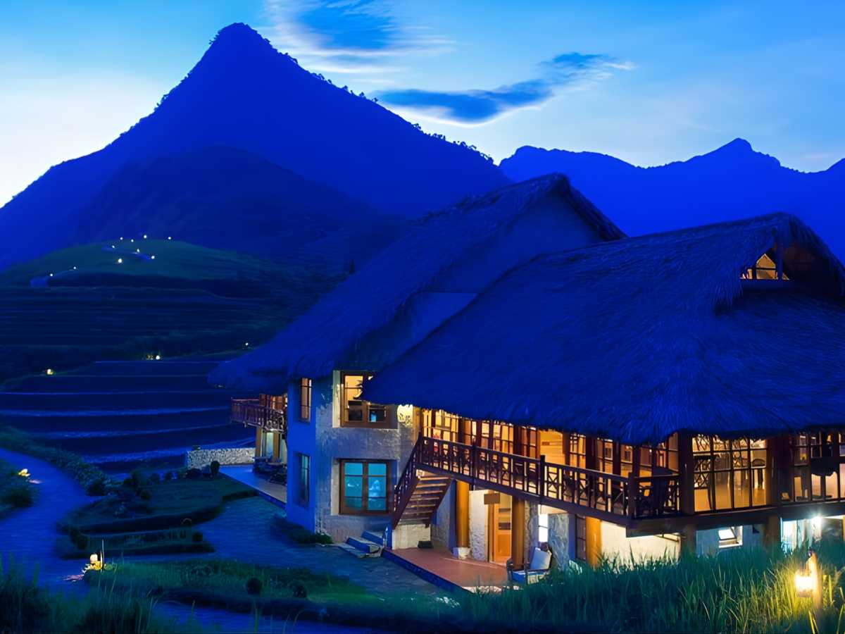 Sa Pa đa dạng loại hình lưu trú từ bình dân đến nghỉ dưỡng cao cấp. (Nguồn sưu tầm)