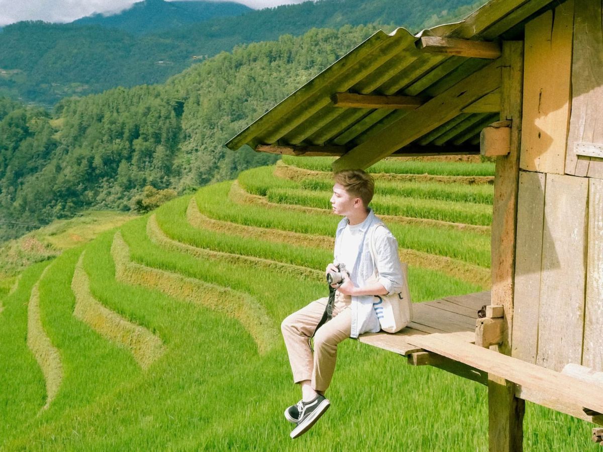 Thị trấn Mù Cang Chải có khung cảnh thiên nhiên vô cùng ấn tượng. (Nguồn: Sưu tầm)