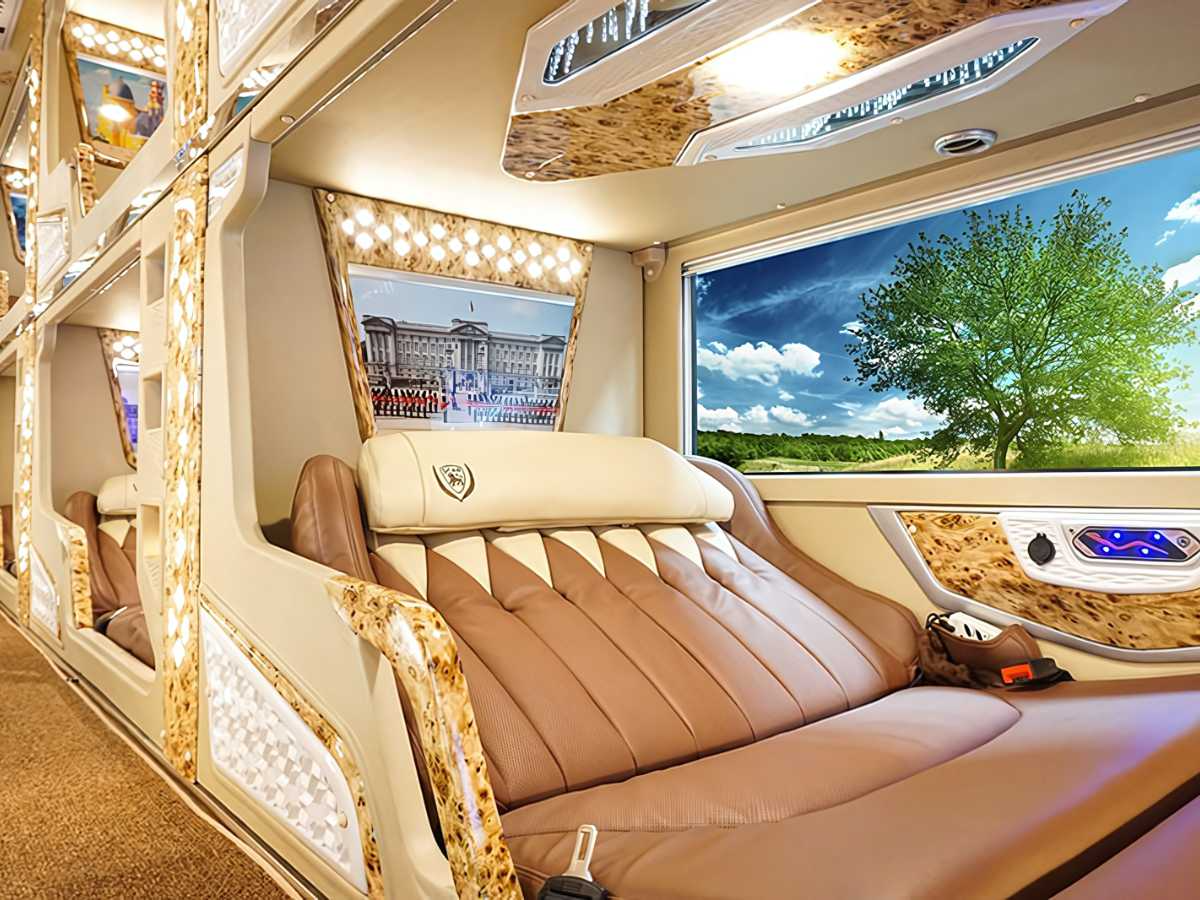 Hành trình từ Hà Nội lên Sa Pa hiện nay đa dạng với xe khách giường nằm chỉ mất khoảng 5,5 giờ. (Nguồn sưu tầm)