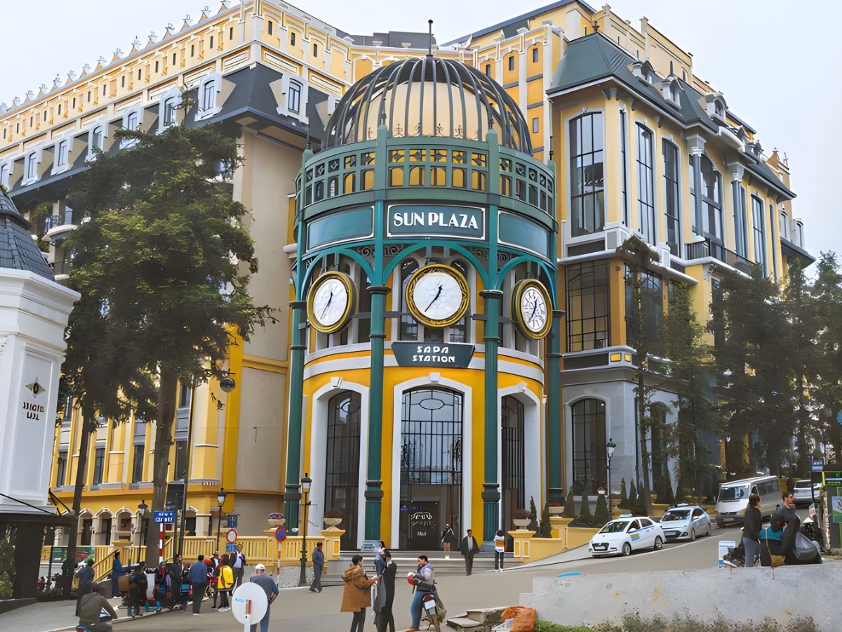 Tọa lạc ngay phường Sa Pa, Sun Plaza là điểm kết nối trực tiếp với danh thắng của Lào Cai. (Nguồn sưu tầm)
