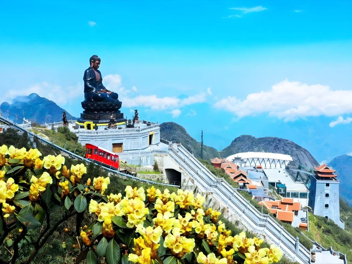 Điểm đến văn hóa tâm linh Sun World Fansipan Legend. (Nguồn: Sưu tầm)