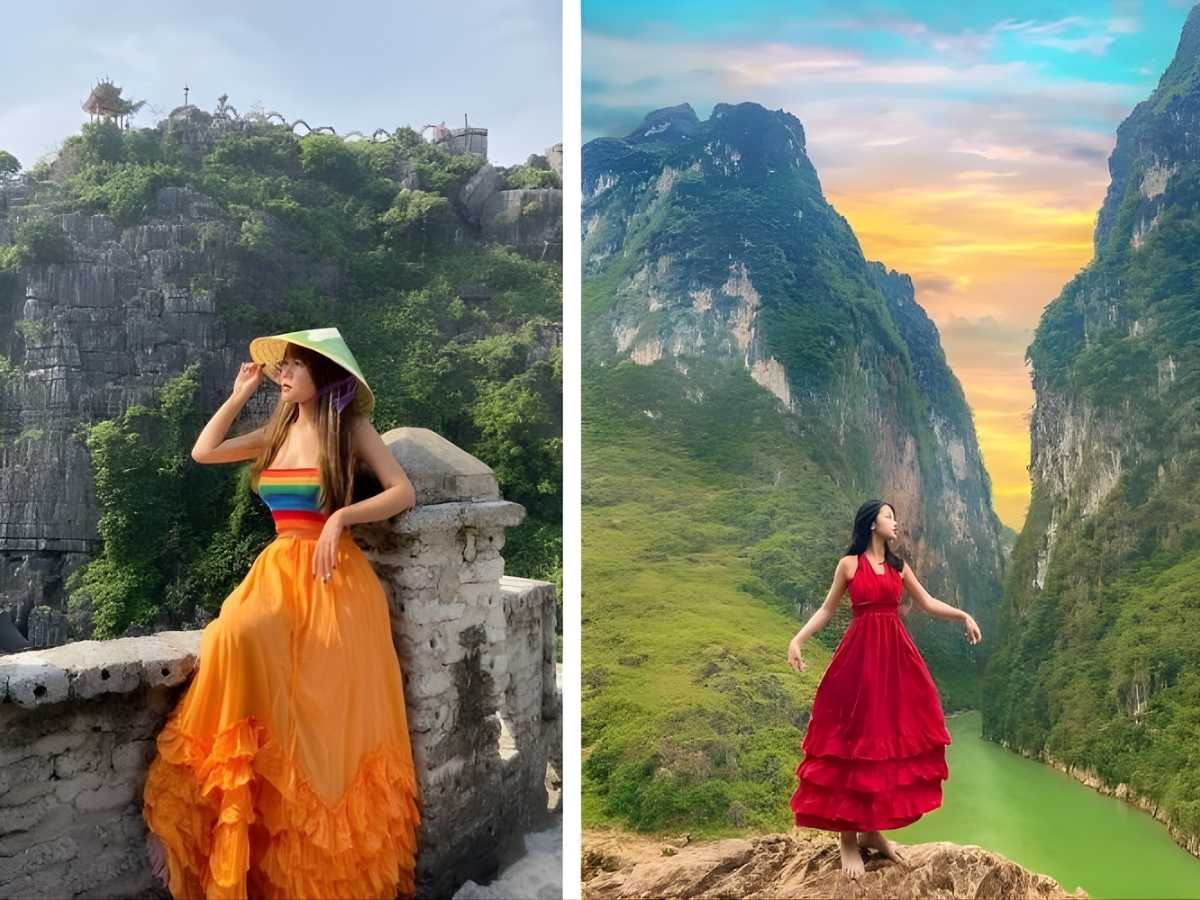 Du khách mặc trang phục phù hợp vùng núi và đừng quên chuẩn bị hành lý tiện lợi khi di chuyển địa hình cao. (Nguồn: Sưu tầm)