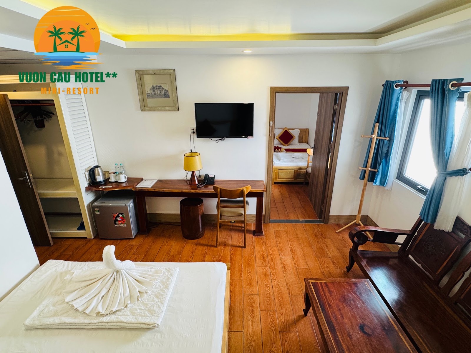 Phòng Gia đình tại khách sạn với đầy đủ tiện nghi