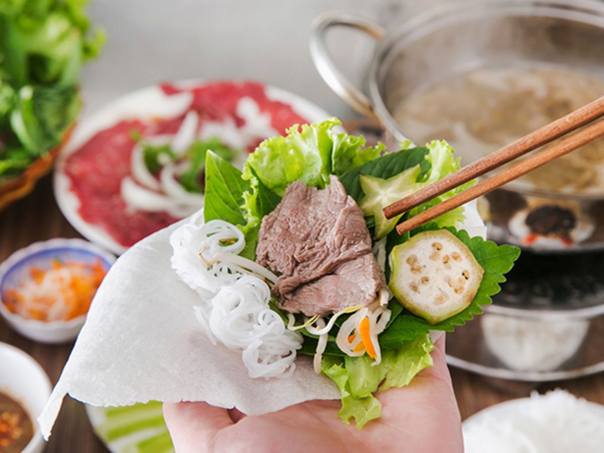 Bò tơ là món ăn nên thử khi đến khu du lịch Tây Ninh