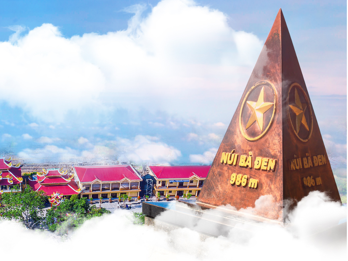 Núi Bà Đen là nóc nhà Nam Bộ, sở hữu hệ thống cáp treo hiện đại