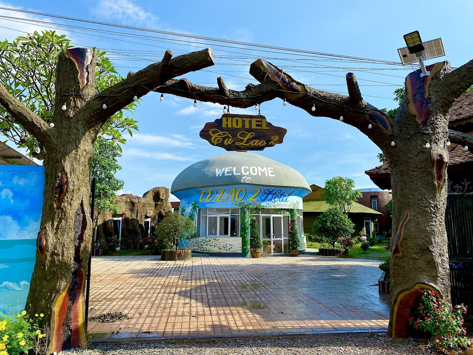 Không gian thiết kế sáng tạo tại khách sạn Cù Lao 2.