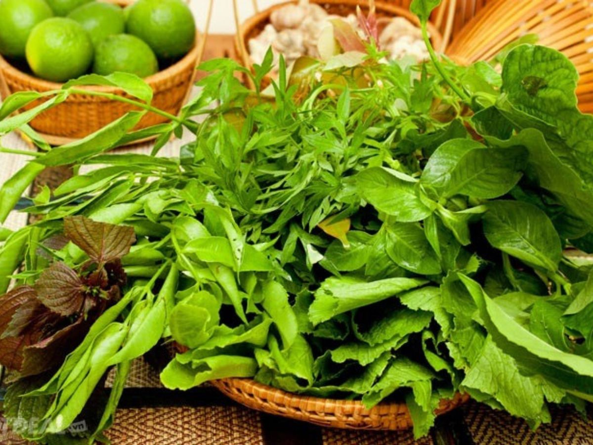 Ẩm thực sinh thái Tây Ninh đặc trưng với nguyên liệu tự nhiên đặc trưng an toàn.