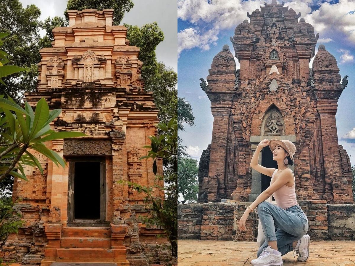 Check in tại tháp cổ Bình Thạnh hơn 1.000 năm tuổi.