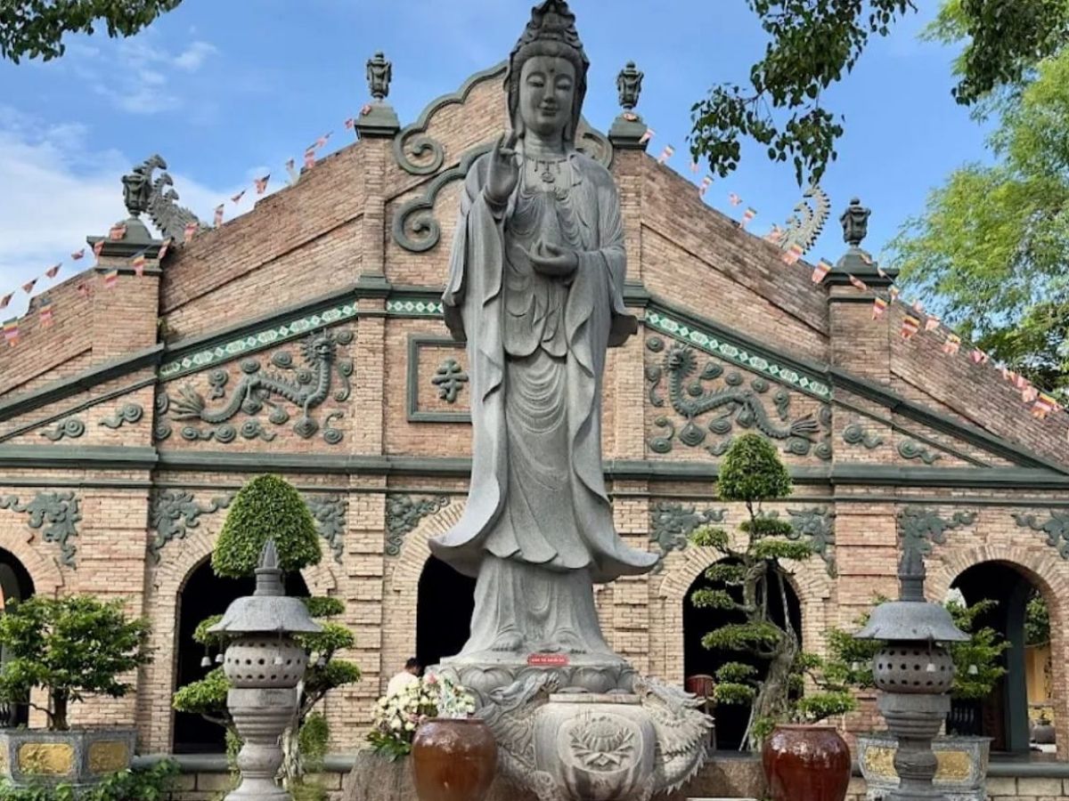 Chùa Thiền Lâm cổ kính hơn 100 năm tuổi tại Tây Ninh.