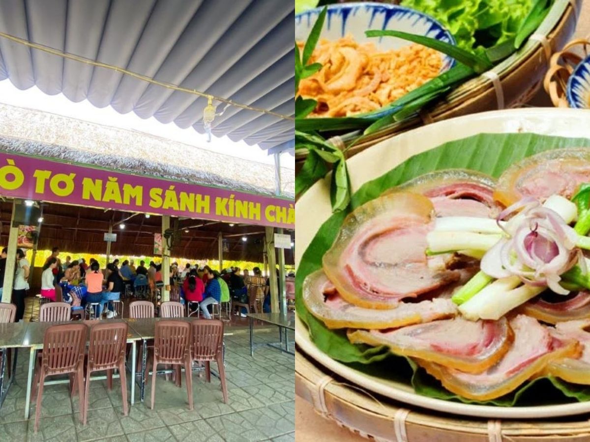 Bò tơ Năm Sánh là quán ăn Tây Ninh ngon thu hút du khách và người dân địa phương.