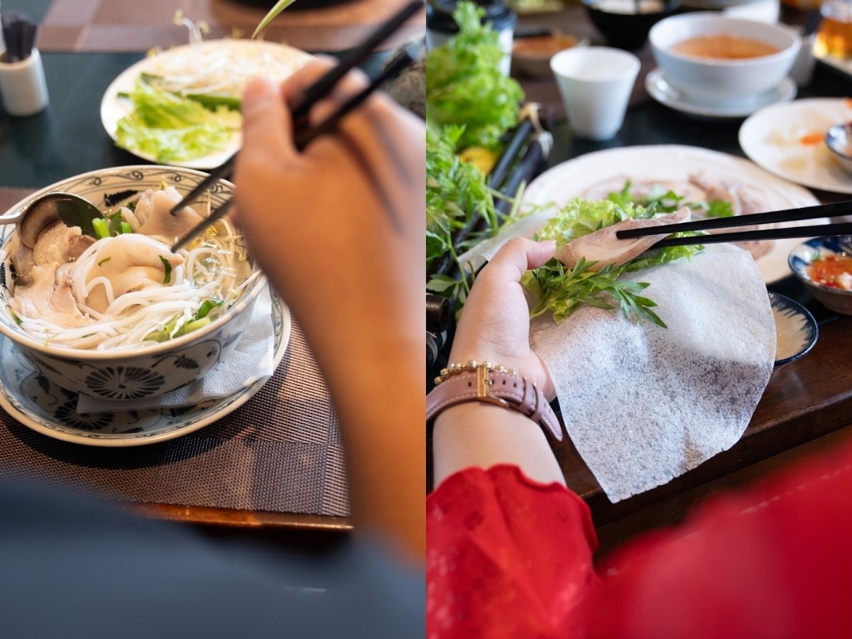 Nhà hàng Sol Kitchen nổi tiếng nằm trong khu du lịch Sun Worl Ba Den Mountain.