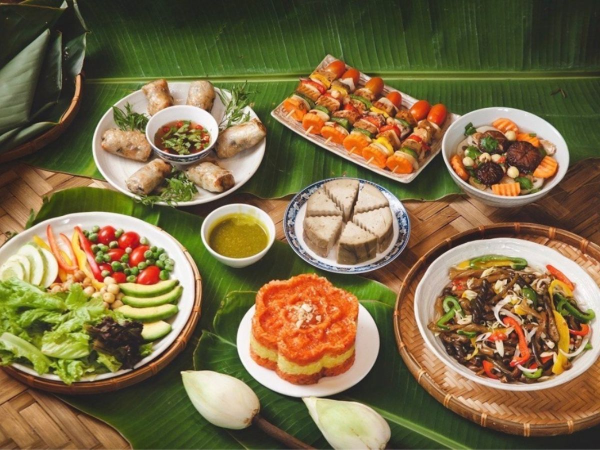Quán ăn chay An Veggie thanh tịnh là điểm dừng chân lý tưởng cho du khách.