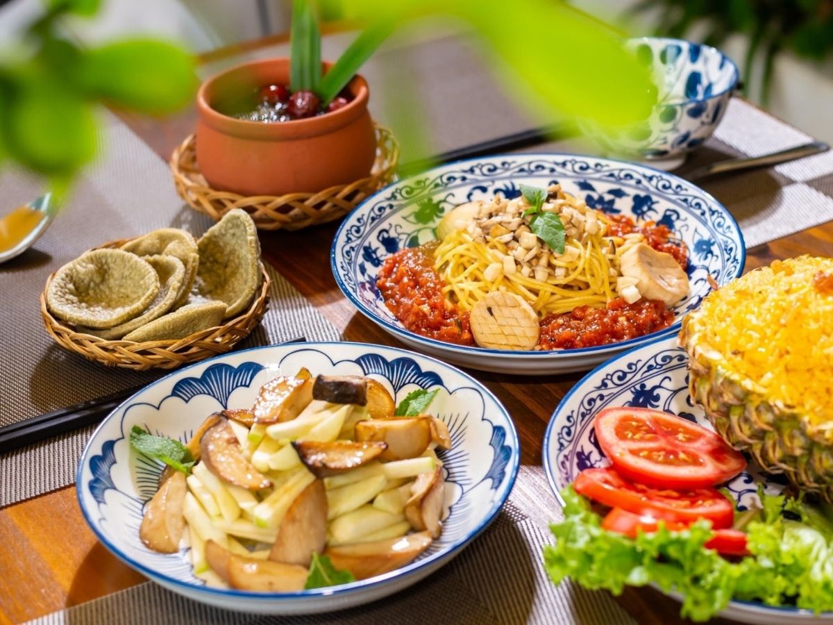 Ẩm thực chay Tri Ân là điểm dừng chân lý tưởng cho bữa tối thanh đạm tại Tây Ninh