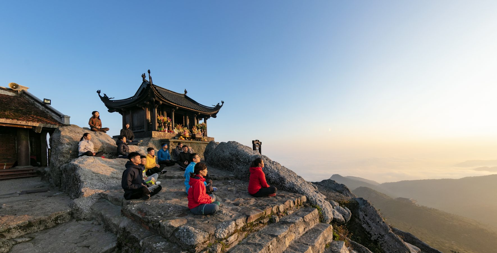 Dong Pagoda is the final stop in the sacred journey to worship Buddha in Yen Tu