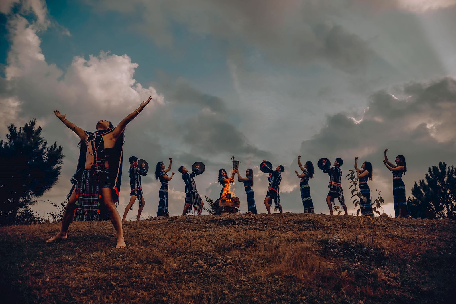 Langbiang comes alive with the rhythmic gongs of the K’Ho people