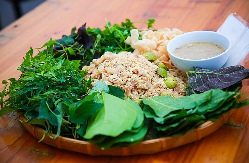 Rau rừng được sử dụng nhiều trong các món ăn của người dân Tây Ninh.