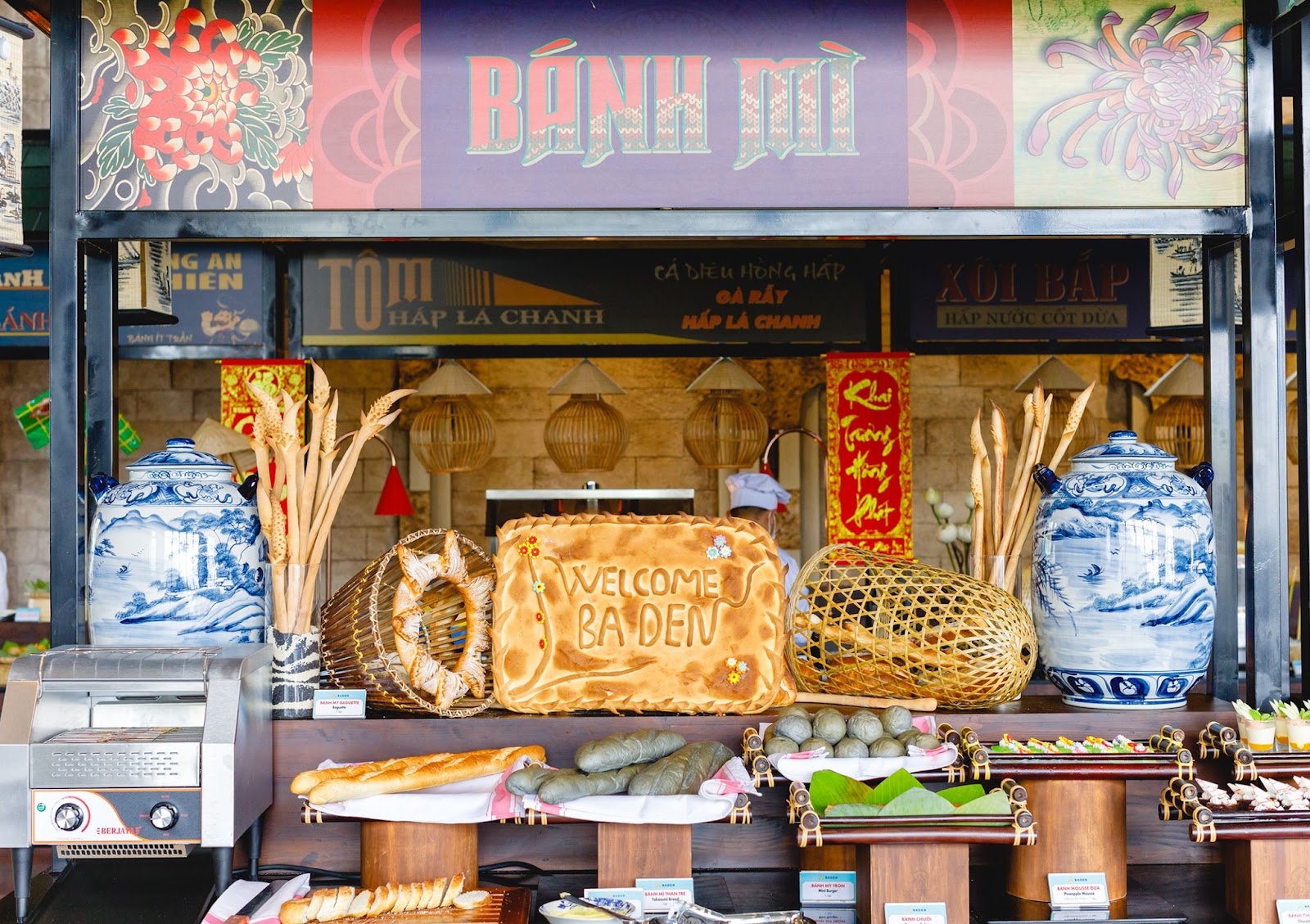 Enjoy cuisine all around the world at Van Sam restaurant