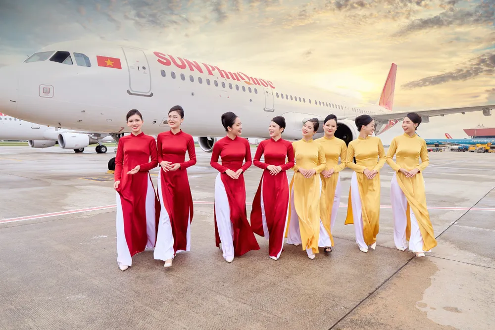 Sun PhuQuoc Airways brings a good service experience to tourists.