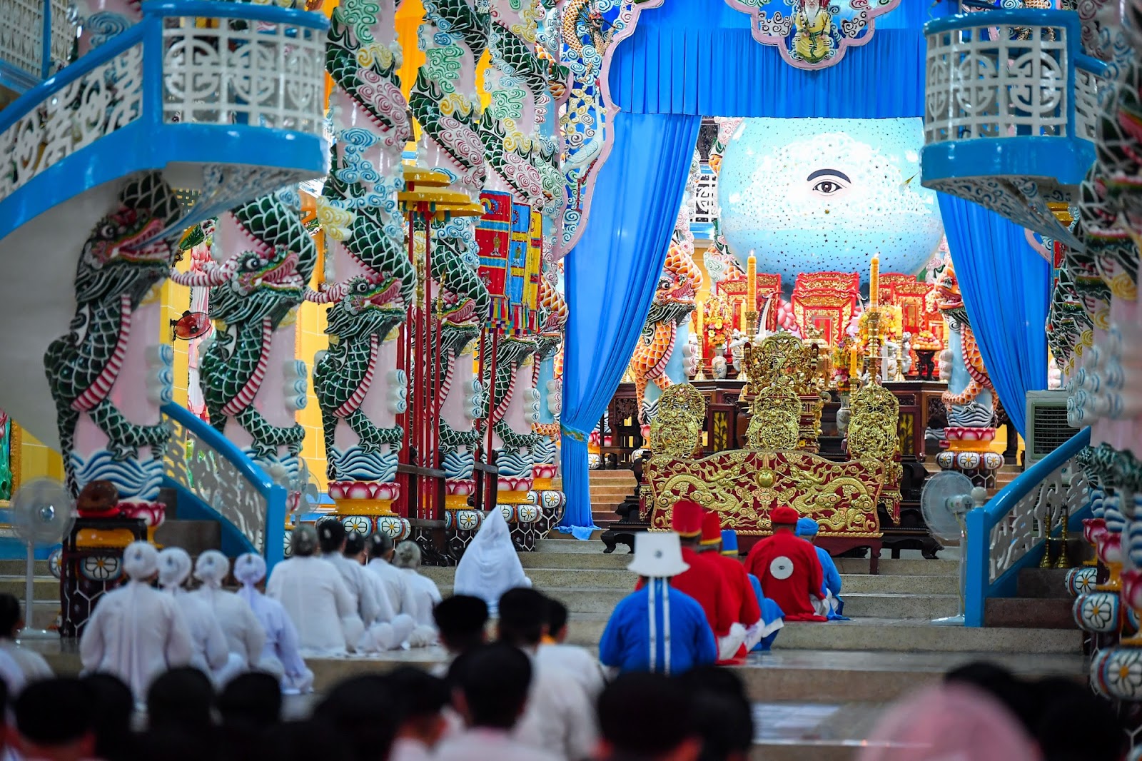 The solemn arrangement and Midday Ritual leave a deep impression on first-time visitors