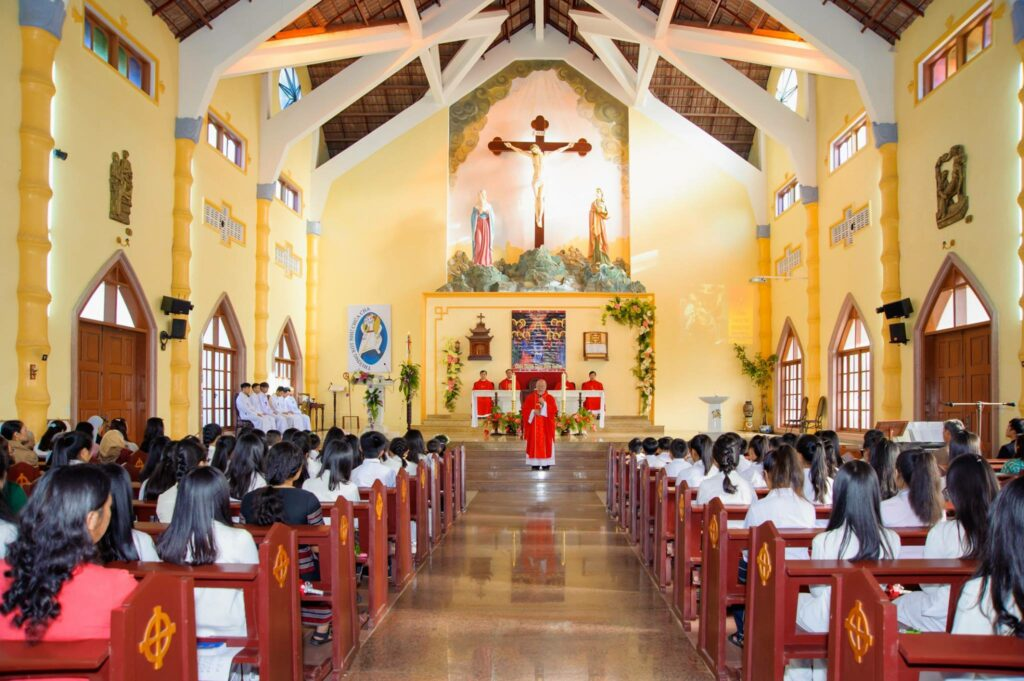 Nhà thờ Giáo xứ Tây Ninh là điểm đến nổi bật trong hành trình du lịch tâm linh tại Tây Ninh