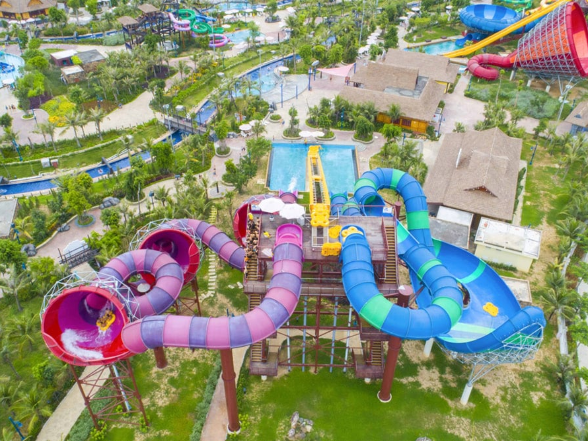 VinWonders Grand Park được thiết kế theo mô hình công viên hiện đại với nhiều khu vực trải nghiệm đa dạng