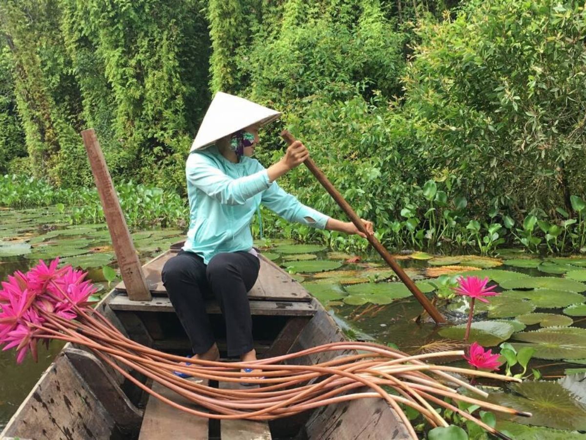 Không gian Cánh Đồng Bất Tận gần gũi với thiên nhiên.