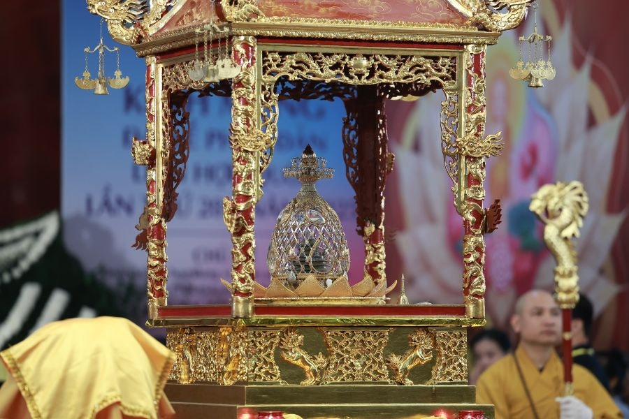 Phật xá lợi là cấp độ cao nhất trong xá lợi Phật giáo