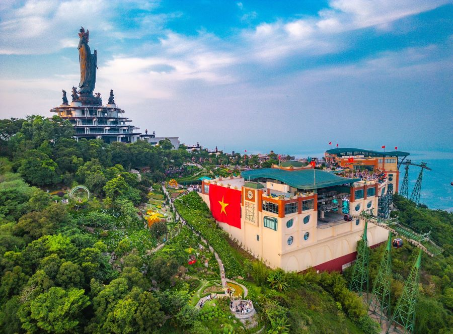 Ba Den Mountain is a self-guided travel destination suitable for all tourists