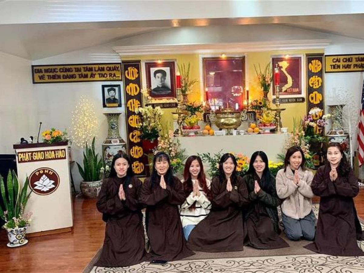 Biểu tượng Phật giáo Hòa Hảo thống nhất cho toàn đạo. (Nguồn: Sưu tầm)