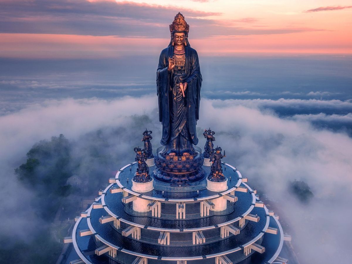 Núi Bà Đen giúp lắng tâm và soi chiếu nội tâm. (Nguồn: Sưu tầm)