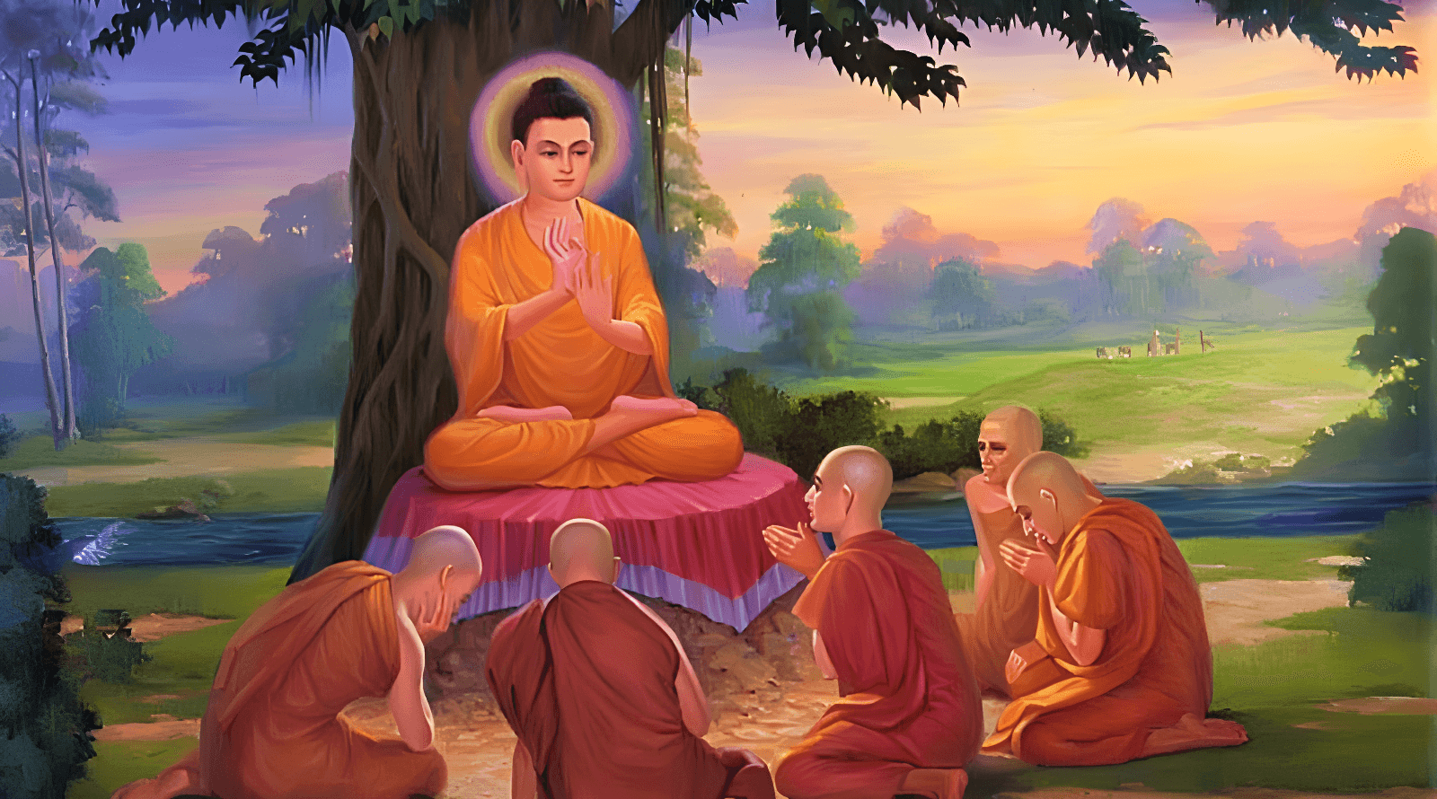 Tứ Diệu Đế và Bát Chánh Đạo: Nền tảng tư tưởng Phật giáo. (Nguồn: Sưu tầm)