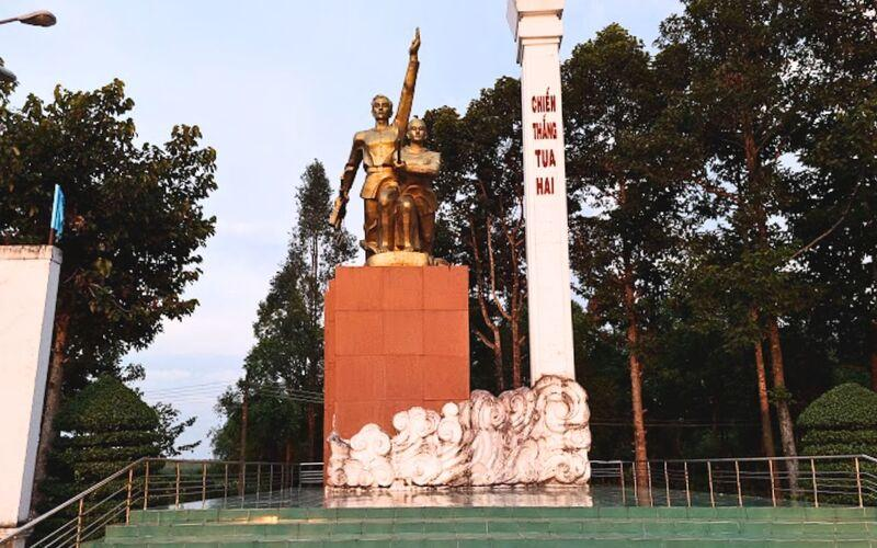 Di tích Chiến thắng Tua Hai ghi dấu mốc lịch sử quan trọng. (Nguồn: Sưu tầm)
